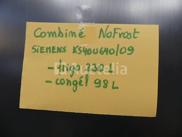 Siemens combi koelkast no frost ks40u640/09 - afbeelding 4 van  7