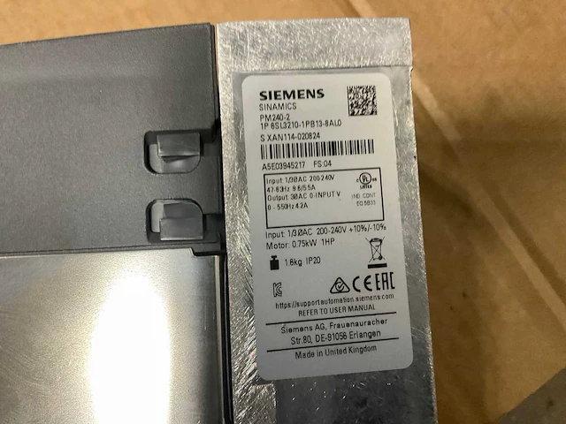 Siemens cu240e/2 control unit (3x) - afbeelding 2 van  3