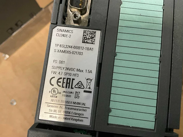 Siemens cu240e/2 control unit (3x) - afbeelding 3 van  3