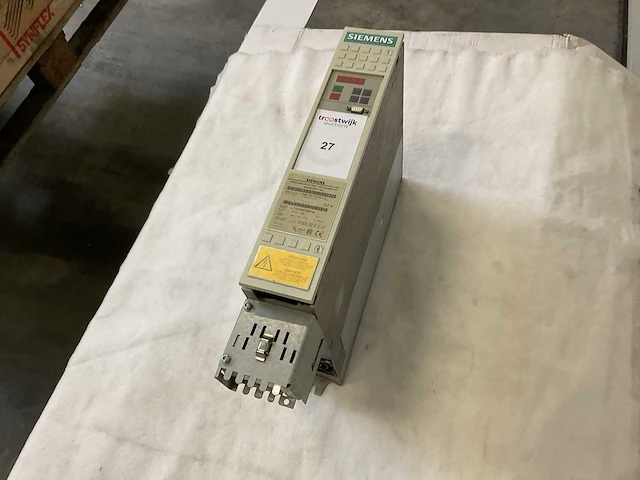 Siemens dc inverter simovert mc 6se7021-0ta51-z omvormer - afbeelding 2 van  7