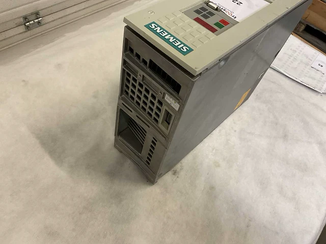 Siemens dc inverter simovert mc 6se7021-3tb51-z omvormer - afbeelding 3 van  7