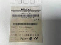 Siemens dc inverter simovert vc frequentieregelaar - afbeelding 5 van  5