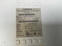 Siemens dc inverter simovert vc frequentieregelaar - afbeelding 5 van  5
