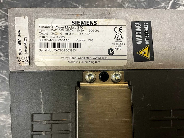 Siemens diverse frequentieregelaars (3x) - afbeelding 3 van  11