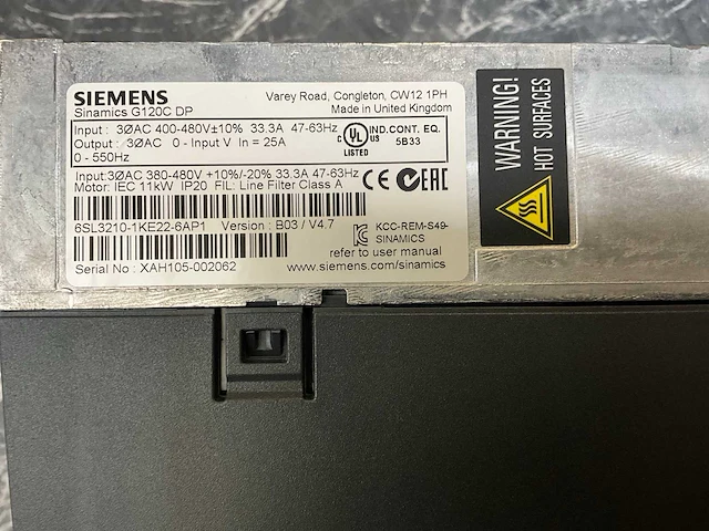 Siemens diverse frequentieregelaars (3x) - afbeelding 11 van  11