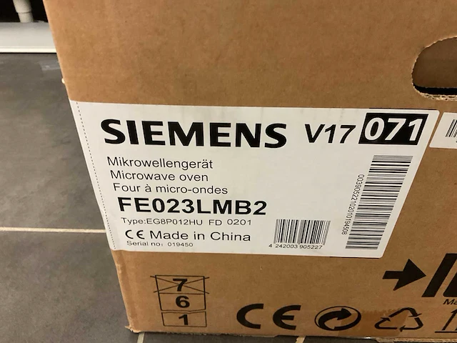 Siemens fe023lmb2 magnetron - afbeelding 3 van  4