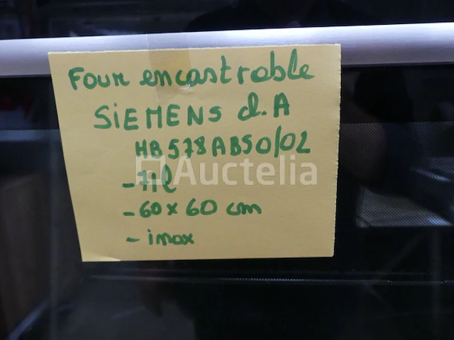 Siemens inbouw oven hb578ab50/02 - afbeelding 1 van  5