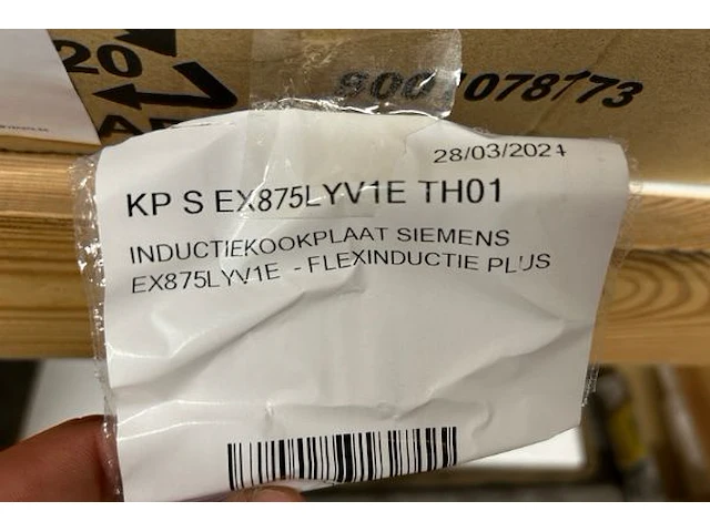 Siemens inductie kookplaat - afbeelding 6 van  6