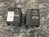 Siemens micromaster 420 frequentieregelaar (2x) - afbeelding 2 van  8