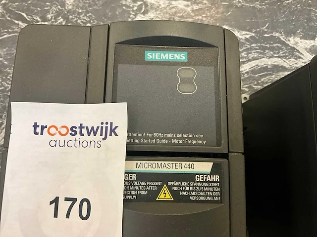 Siemens micromaster 420 frequentieregelaar (2x) - afbeelding 3 van  8