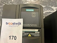 Siemens micromaster 420 frequentieregelaar (2x) - afbeelding 3 van  8