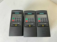 Siemens micromaster 420 frequentieregelaar (3x) - afbeelding 2 van  5