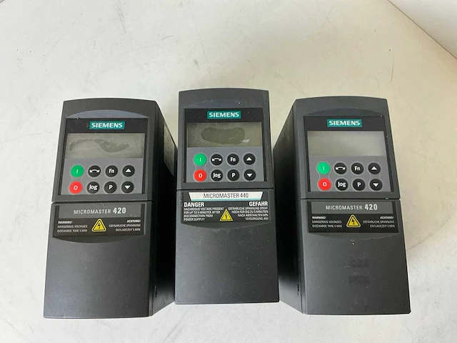 Siemens micromaster 420 frequentieregelaar (3x) - afbeelding 2 van  5