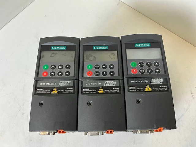 Siemens micromaster 440 frequentieregelaar (3x) - afbeelding 2 van  6