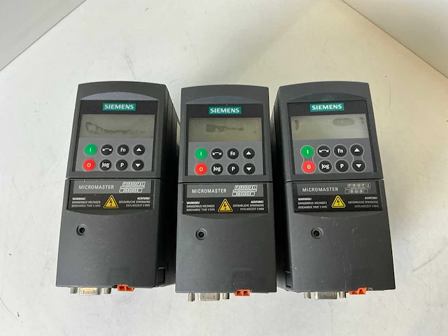 Siemens micromaster 440 frequentieregelaar (3x) - afbeelding 2 van  6
