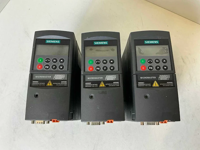 Siemens micromaster 440 frequentieregelaar (3x) - afbeelding 2 van  6