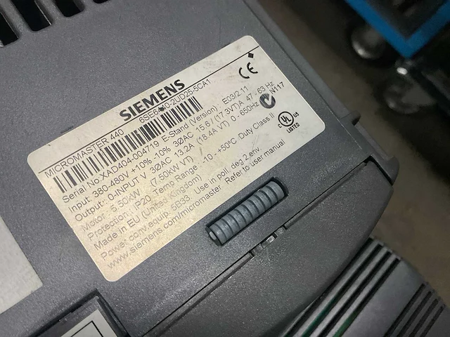Siemens micromaster 440 frequentieregelaar - afbeelding 3 van  3