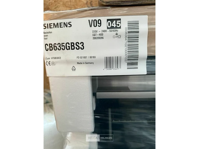Siemens oven - afbeelding 1 van  1