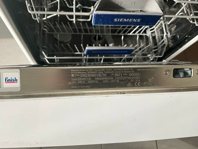 Siemens sd6p1s vaatwasser - afbeelding 3 van  3