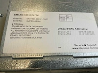 Siemens simatic hmi ipc677c touchscreen - afbeelding 7 van  7
