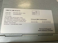 Siemens simatic hmi ipc677c touchscreen - afbeelding 7 van  7