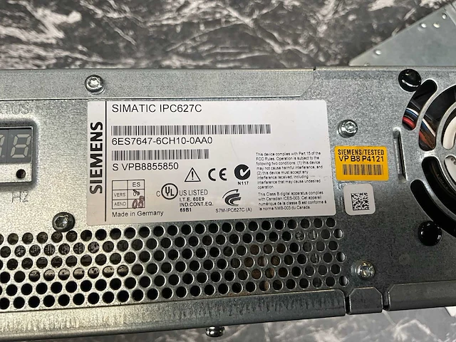 Siemens simatic ipc627c box-pc (2x) - afbeelding 5 van  6