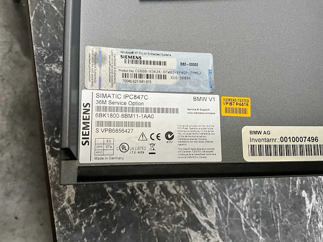Siemens simatic ipc847c pc rack - afbeelding 5 van  5