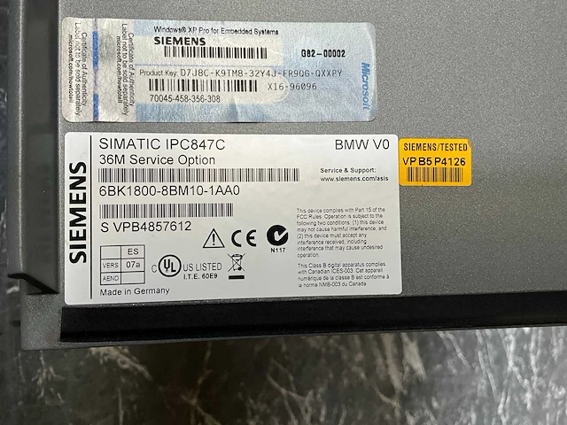 Siemens simatic ipc847c pc rack - afbeelding 7 van  7