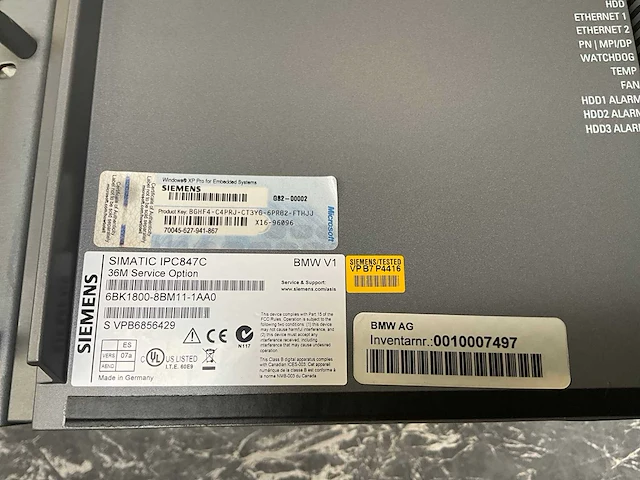 Siemens simatic ipc847c pc rack - afbeelding 7 van  8
