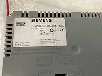 Siemens simatic panel touch bedieningspaneel (2x) - afbeelding 5 van  6