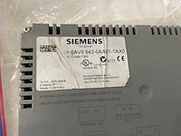 Siemens simatic panel touch bedieningspaneel (2x) - afbeelding 6 van  6