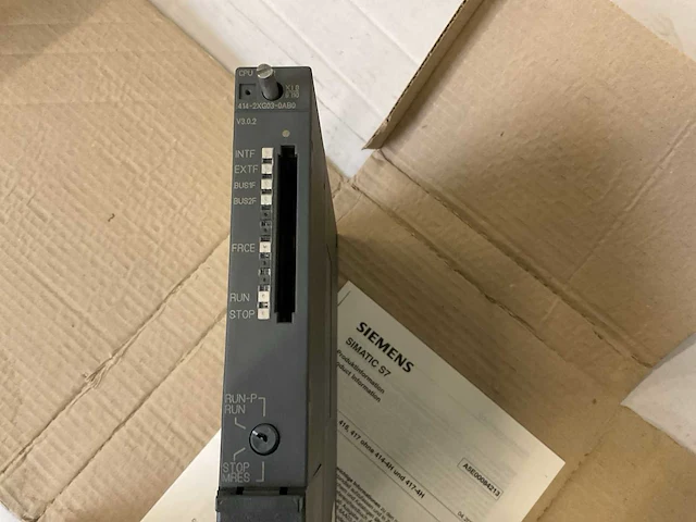 Siemens simatic s7 6es7 414-2xg03-0ab0 processing unit - afbeelding 3 van  5