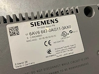 Siemens simatic tp1500 touchpanel - afbeelding 4 van  9