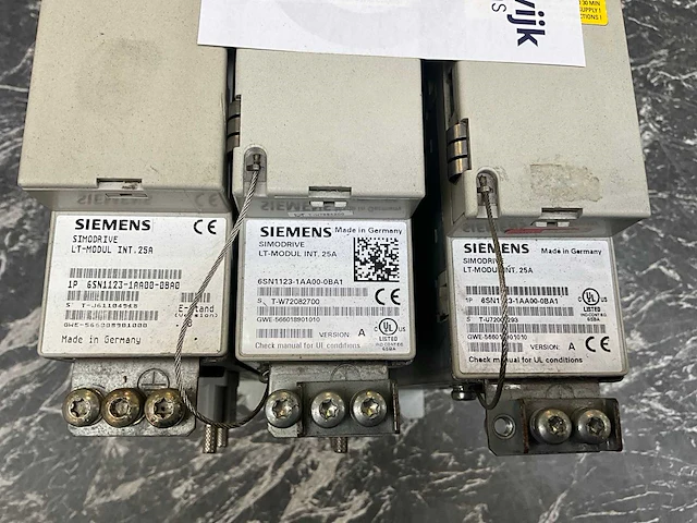 Siemens simodrive lt-modul int. 25a module (3x) - afbeelding 5 van  5