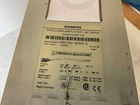Siemens simovert vc 6se7021-8eb61-z frequentieregelaar / ac drive - afbeelding 5 van  5