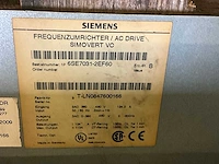 Siemens simovert vc frequentieregelaar - afbeelding 8 van  8