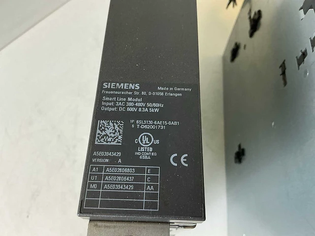 Siemens sinamics 6sl3130-0ae15-0ab0/6sl3130-0ae15-0ab1 smart line module (2x) - afbeelding 4 van  6