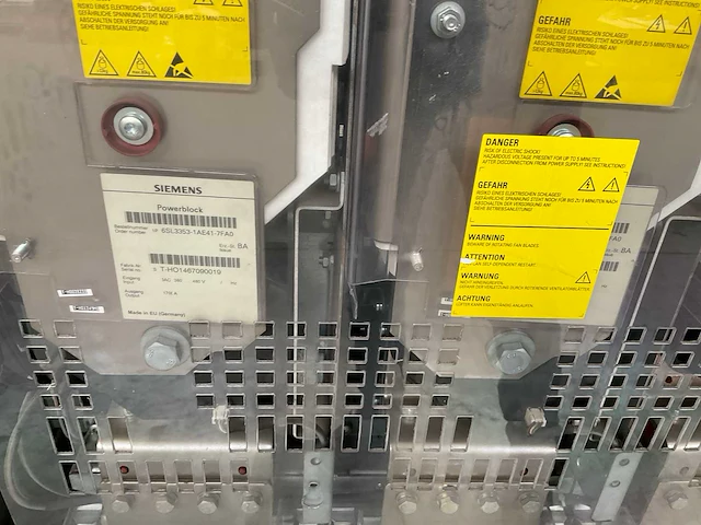 Siemens sinamics 6sl3330-6te41-7aa3 smart line module - afbeelding 9 van  9