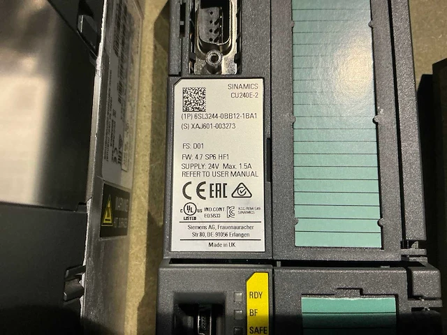 Siemens sinamics frequentieregelaar 2,2kw - afbeelding 2 van  11