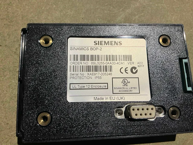 Siemens sinamics frequentieregelaar 2,2kw - afbeelding 3 van  11