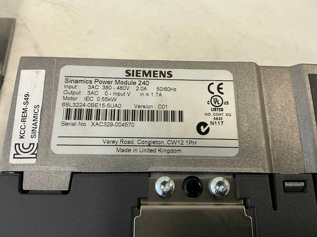Siemens sinamics power module 240 power module (5x) - afbeelding 4 van  8