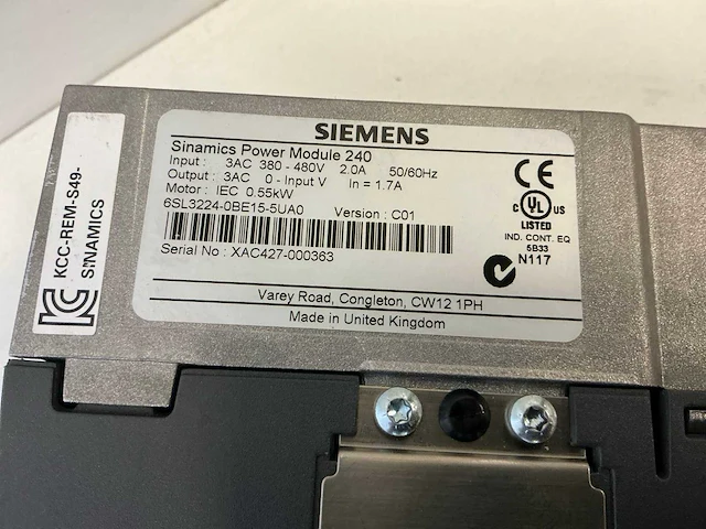 Siemens sinamics power module 240 power module (5x) - afbeelding 5 van  8