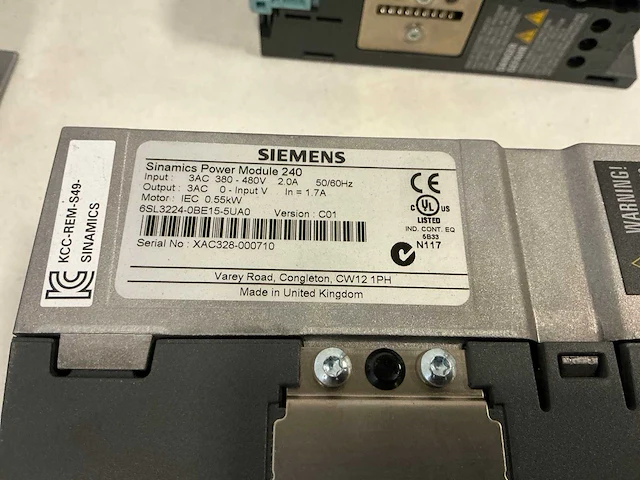 Siemens sinamics power module 240 power module (5x) - afbeelding 7 van  8