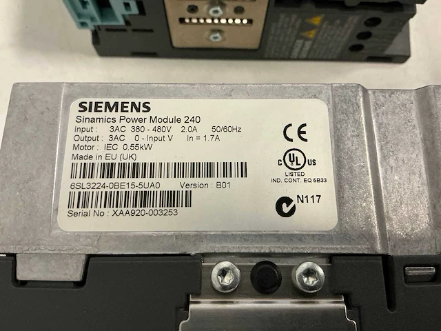 Siemens sinamics power module 240 power module (5x) - afbeelding 8 van  8
