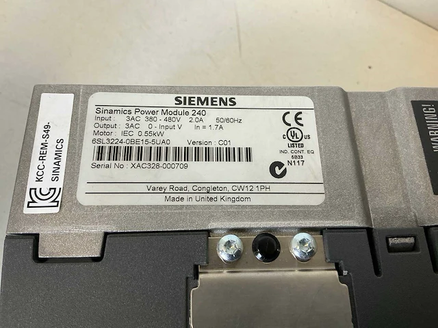 Siemens sinamics power module 240 power module (5x) - afbeelding 7 van  9