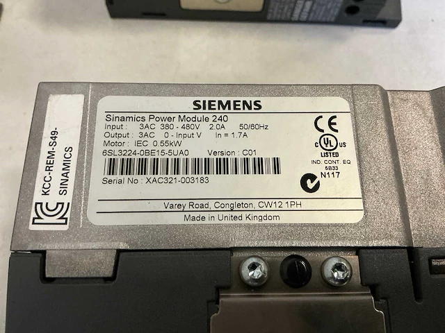 Siemens sinamics power module 240 power module (5x) - afbeelding 6 van  7