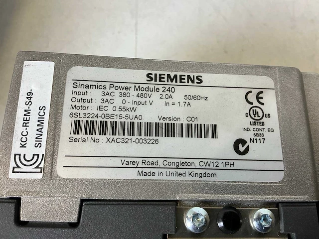Siemens sinamics power module 240 power module (5x) - afbeelding 5 van  9