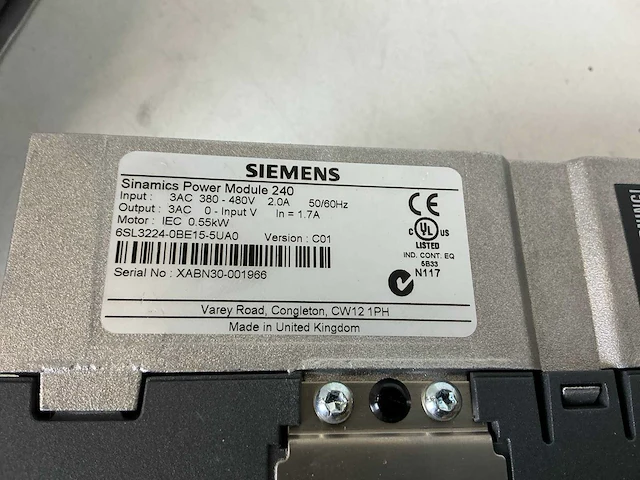 Siemens sinamics power module 240 power module (5x) - afbeelding 6 van  9