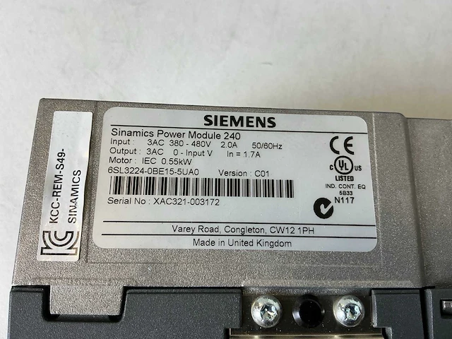 Siemens sinamics power module 240 power module (5x) - afbeelding 5 van  8