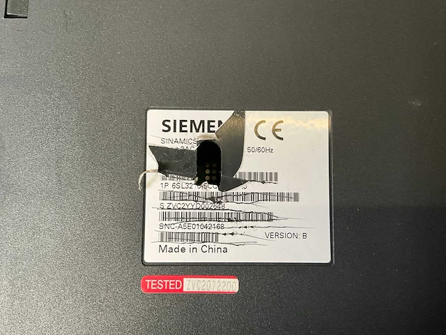 Siemens sinamics v60 frequentieregelaar (2x) - afbeelding 7 van  7